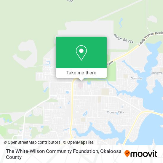 The White-Wilson Community Foundation map