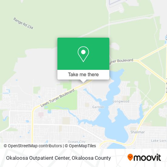 Mapa de Okaloosa Outpatient Center