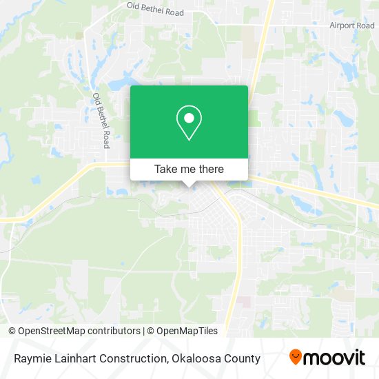 Mapa de Raymie Lainhart Construction