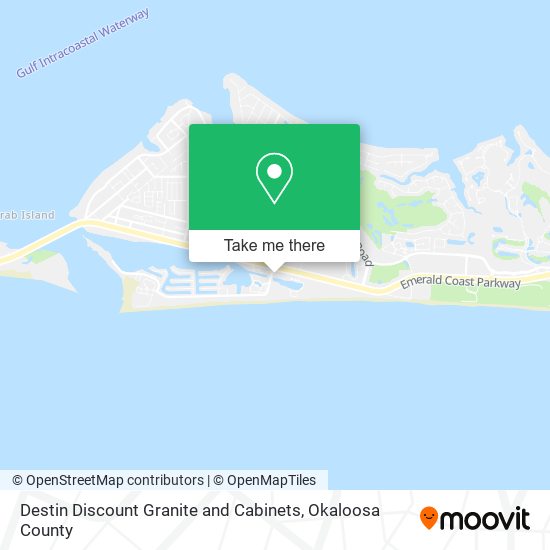 Destin Discount Granite and Cabinets map