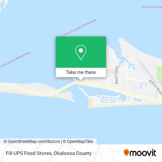 Fill-UPS Food Stores map
