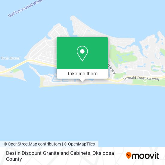 Destin Discount Granite and Cabinets map