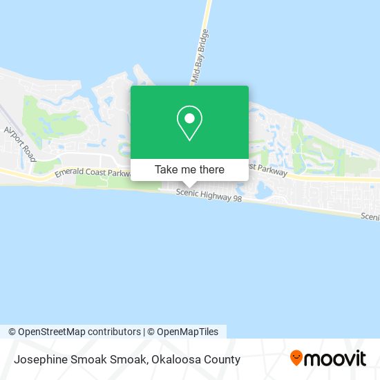 Josephine Smoak Smoak map