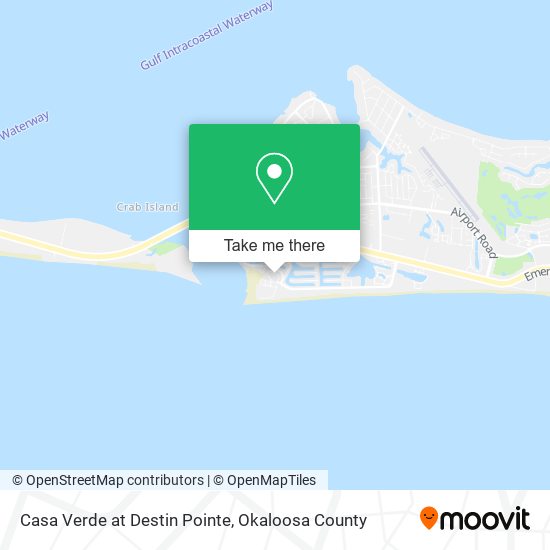 Casa Verde at Destin Pointe map