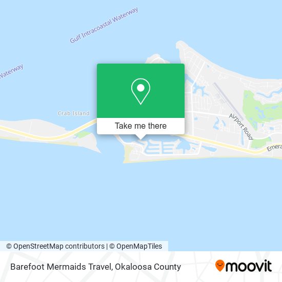 Barefoot Mermaids Travel map