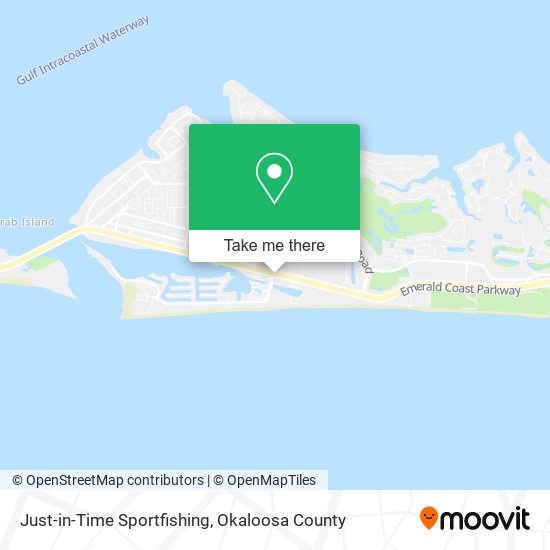 Just-in-Time Sportfishing map