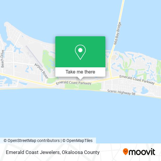 Emerald Coast Jewelers map