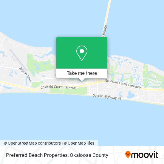 Preferred Beach Properties map