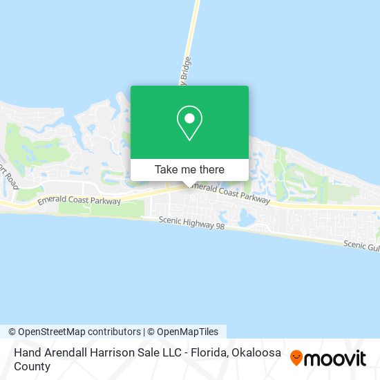 Hand Arendall Harrison Sale LLC - Florida map