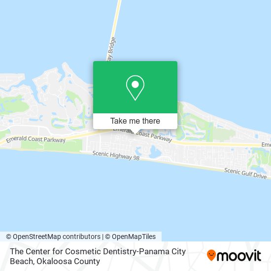 The Center for Cosmetic Dentistry-Panama City Beach map