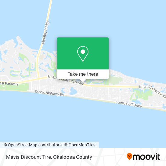 Mapa de Mavis Discount Tire