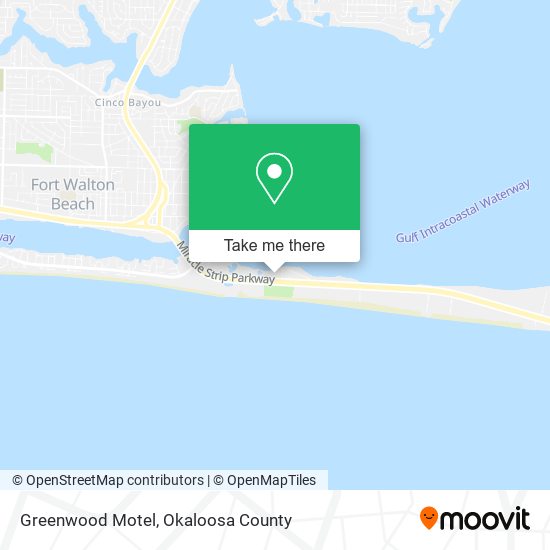 Greenwood Motel map