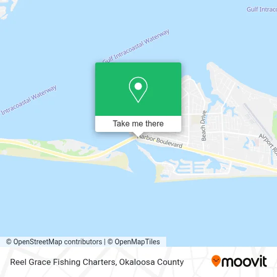 Reel Grace Fishing Charters map