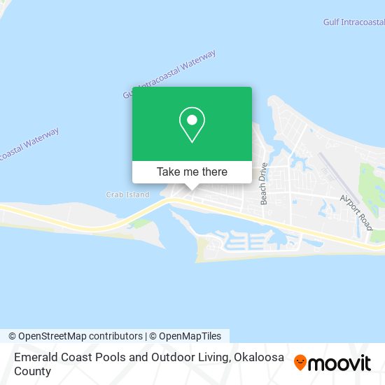 Emerald Coast Pools and Outdoor Living map