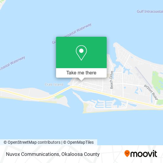 Nuvox Communications map