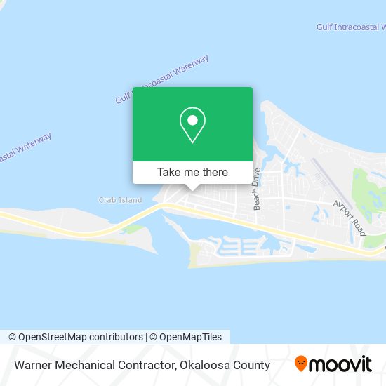 Warner Mechanical Contractor map