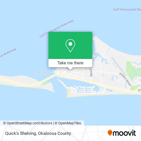 Mapa de Quick's Shelving