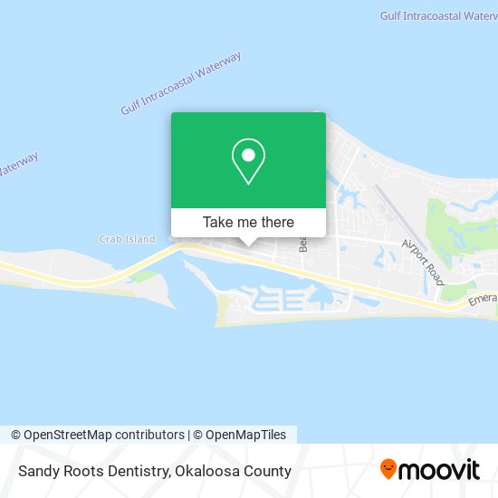 Sandy Roots Dentistry map