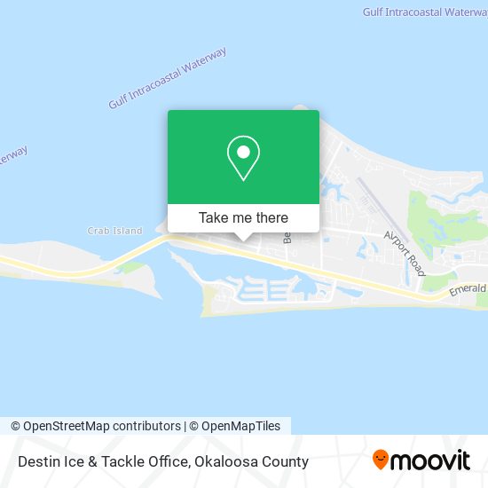 Destin Ice & Tackle Office map