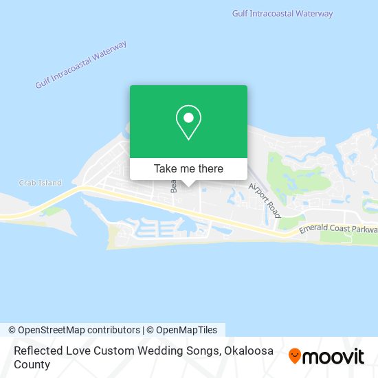 Reflected Love Custom Wedding Songs map