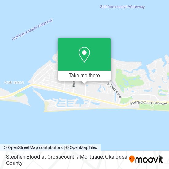 Stephen Blood at Crosscountry Mortgage map