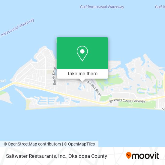 Saltwater Restaurants, Inc. map