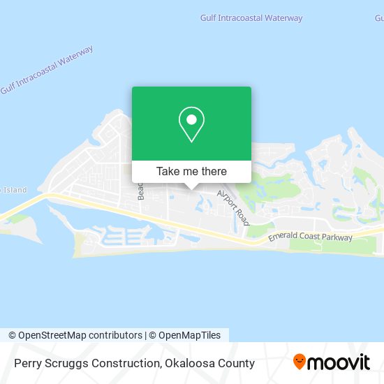 Perry Scruggs Construction map