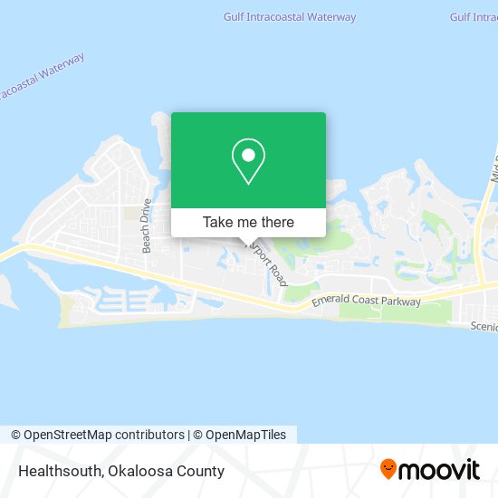 Healthsouth map