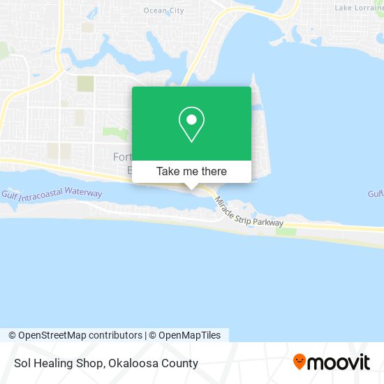 Sol Healing Shop map