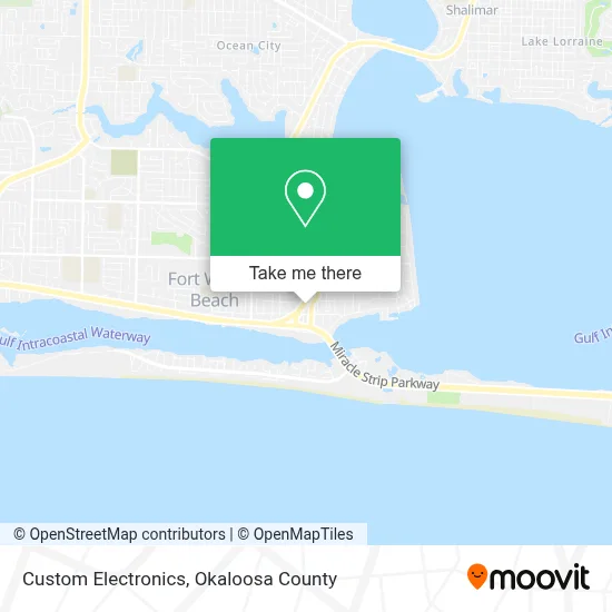 Custom Electronics map