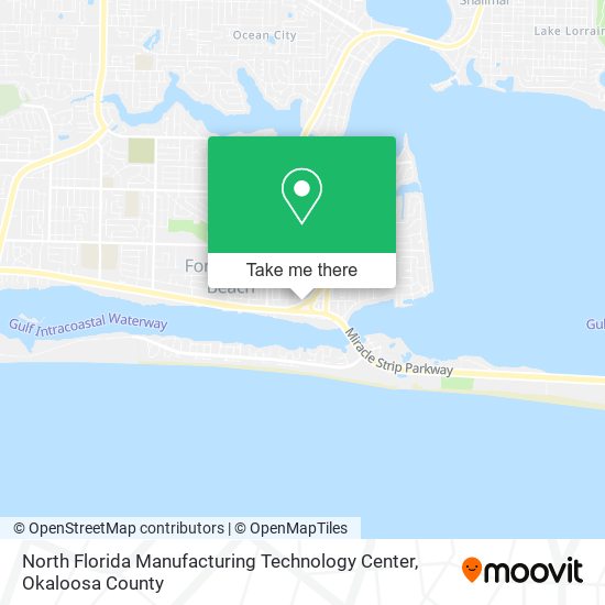 North Florida Manufacturing Technology Center map