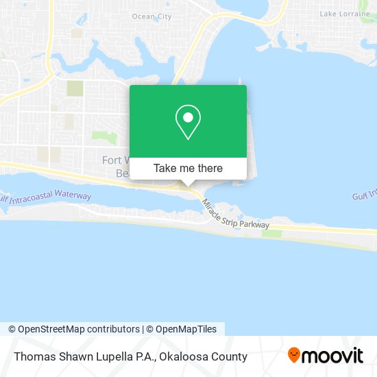 Thomas Shawn Lupella P.A. map