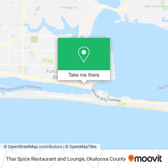 Mapa de Thai Spice Restaurant and Lounge