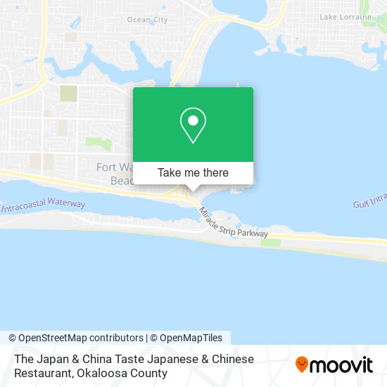 The Japan & China Taste Japanese & Chinese Restaurant map