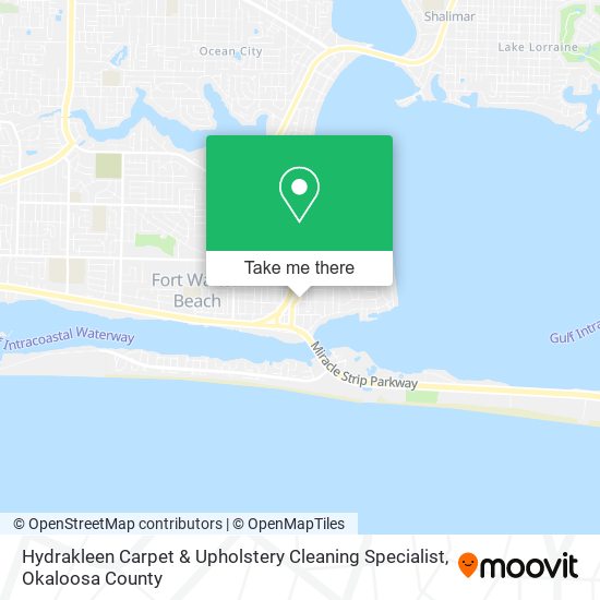 Hydrakleen Carpet & Upholstery Cleaning Specialist map