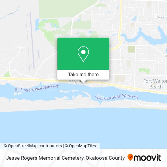 Mapa de Jesse Rogers Memorial Cemetery