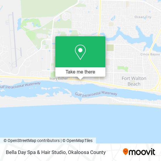 Bella Day Spa & Hair Studio map