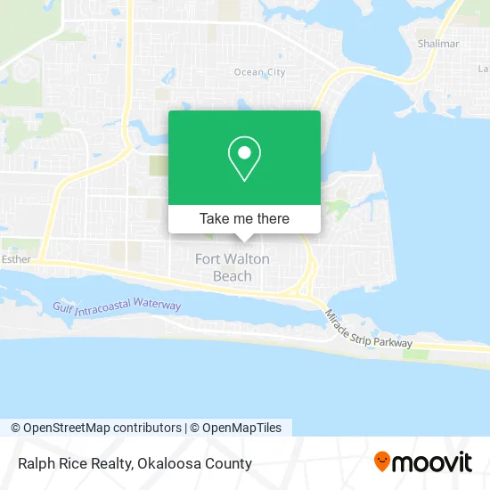 Ralph Rice Realty map
