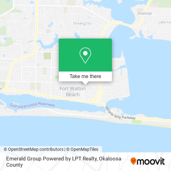 Emerald Group Powered by LPT Realty map