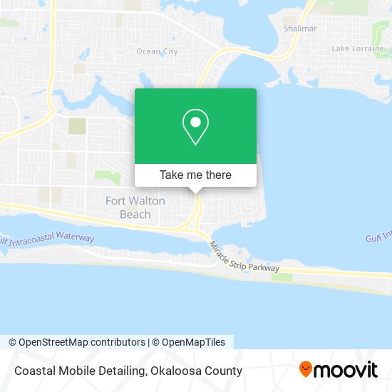 Coastal Mobile Detailing map