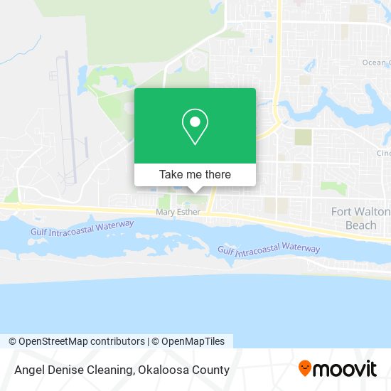 Angel Denise Cleaning map