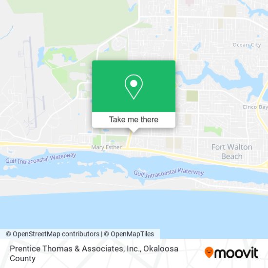 Prentice Thomas & Associates, Inc. map
