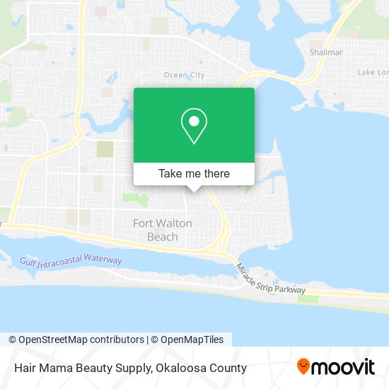 Hair Mama Beauty Supply map