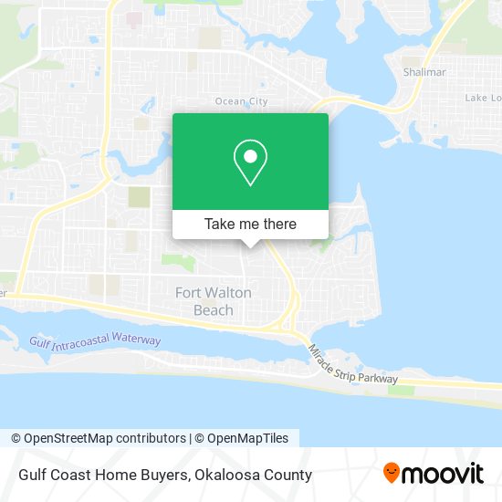 Gulf Coast Home Buyers map