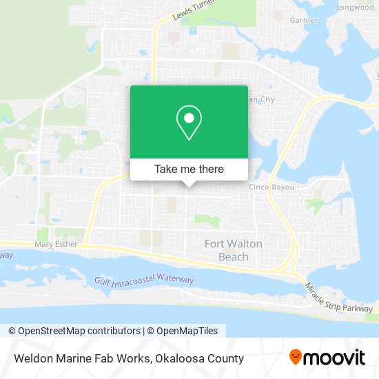 Weldon Marine Fab Works map