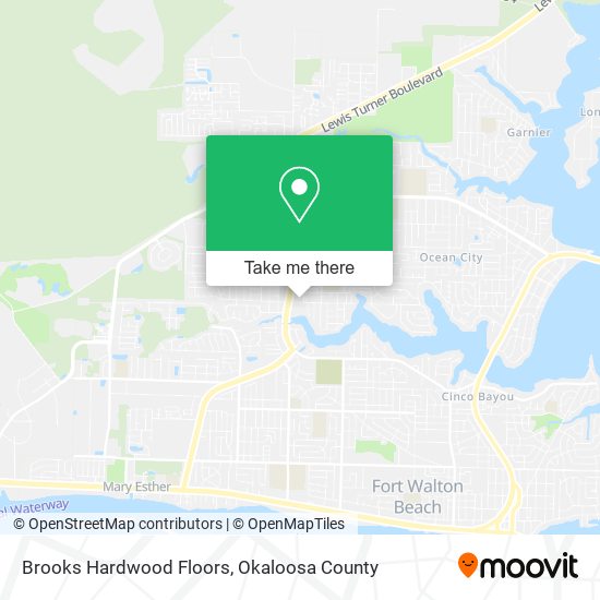 Brooks Hardwood Floors map