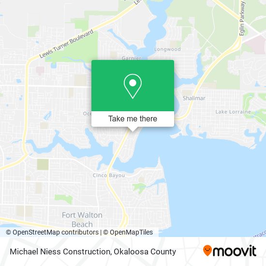 Michael Niess Construction map