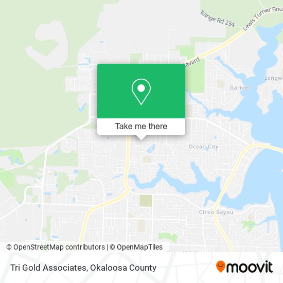 Tri Gold Associates map