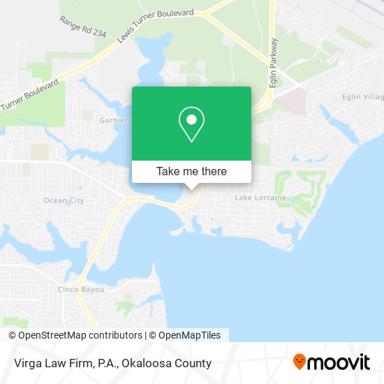 Virga Law Firm, P.A. map