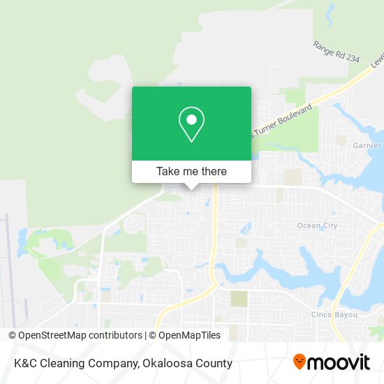 K&C Cleaning Company map